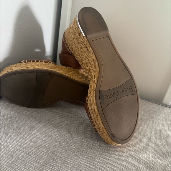 Brown Sandal Wedges - Picture 5 of 7